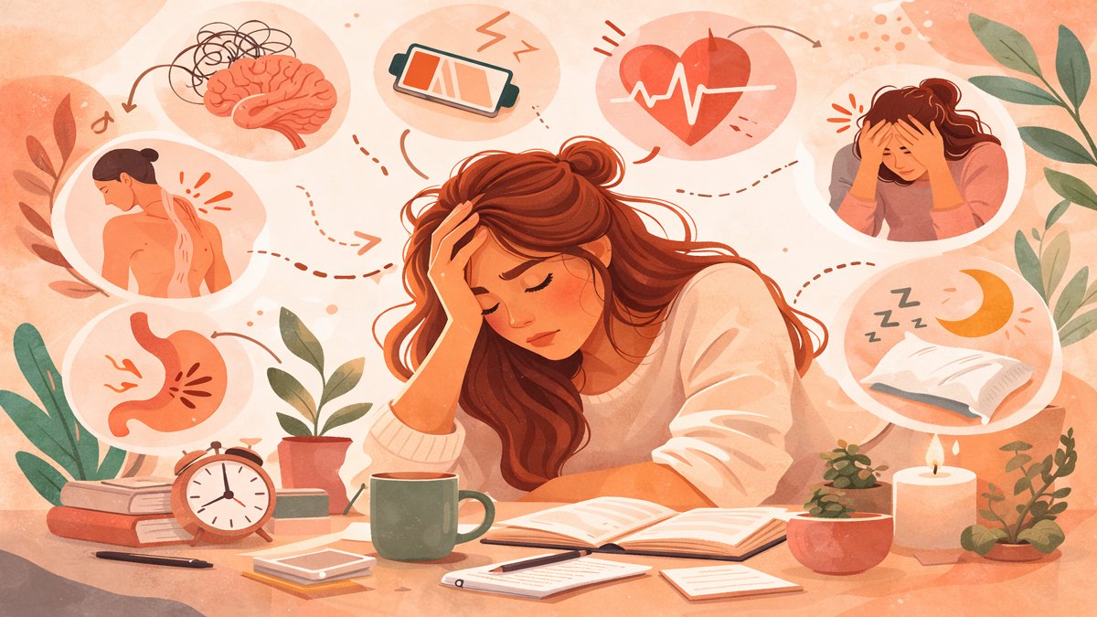 7 raisons pour lesquelles le stress épuise autant le corps