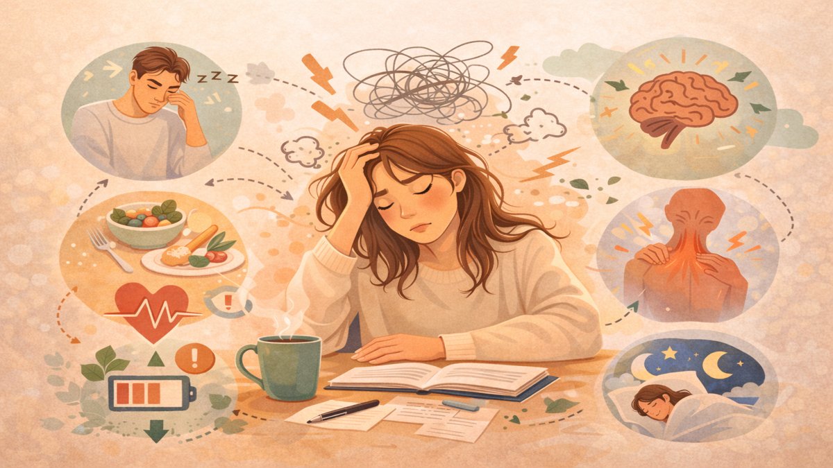 7 signes que le stress devient chronique