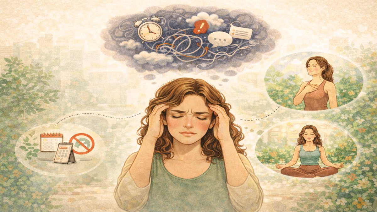 Pourquoi je n’arrive pas à arrêter de penser (et comment retrouver un peu de calme)