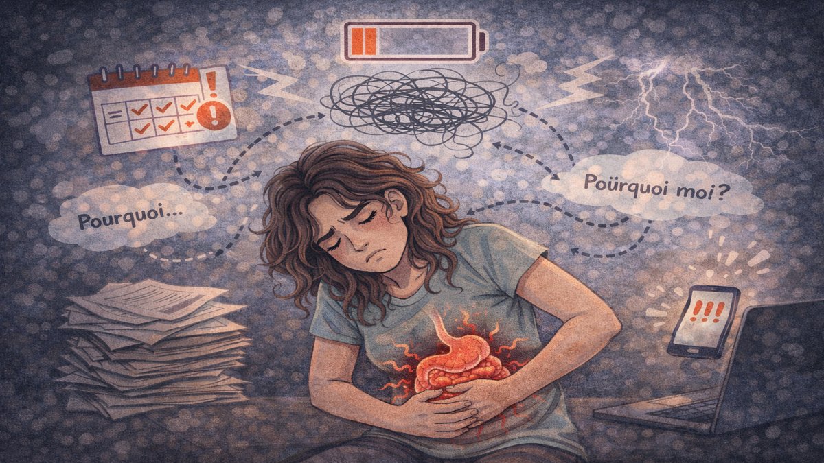 Stress et digestion : pourquoi vous avez mal au ventre (et comment l'apaiser)