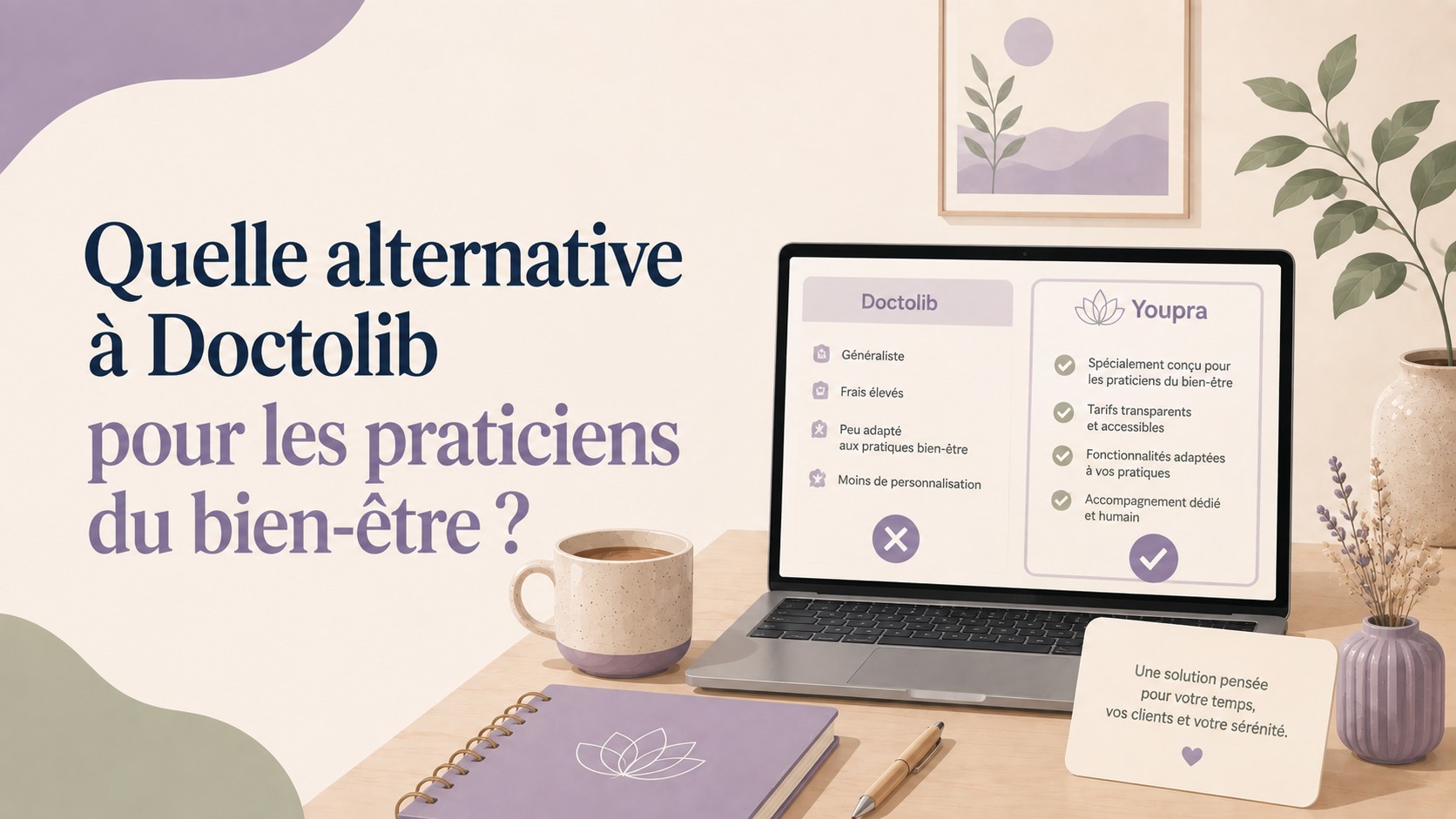 Quelle alternative à Doctolib pour les praticiens du bien-être ?