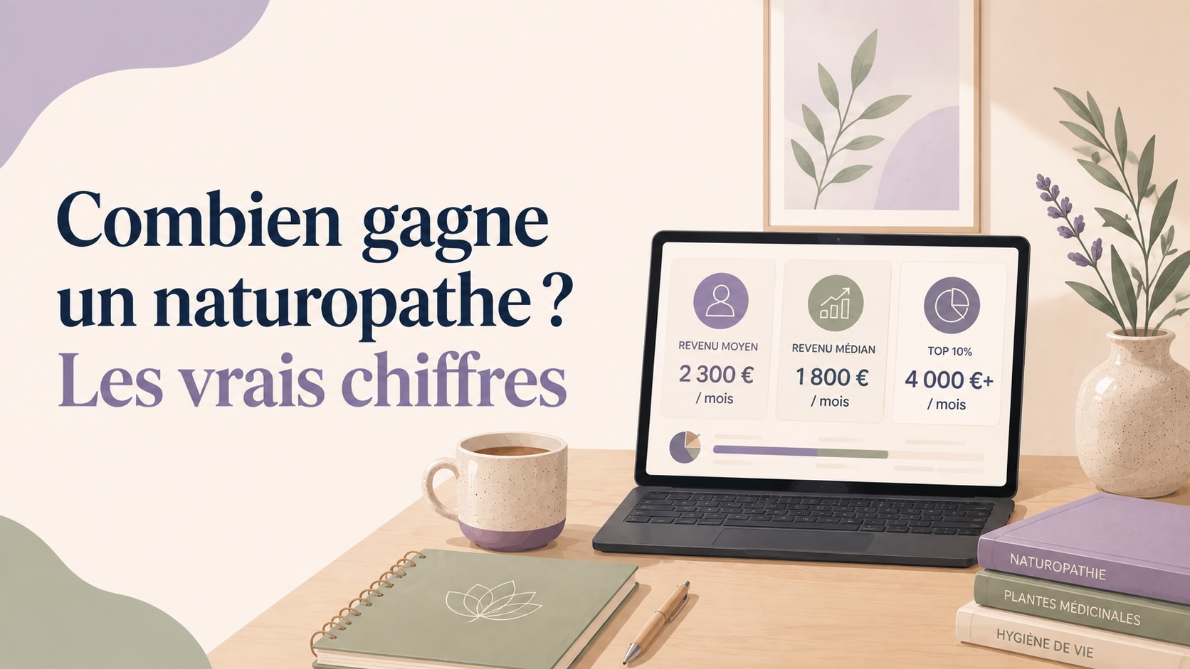 Combien gagne un naturopathe ? Les vrais chiffres