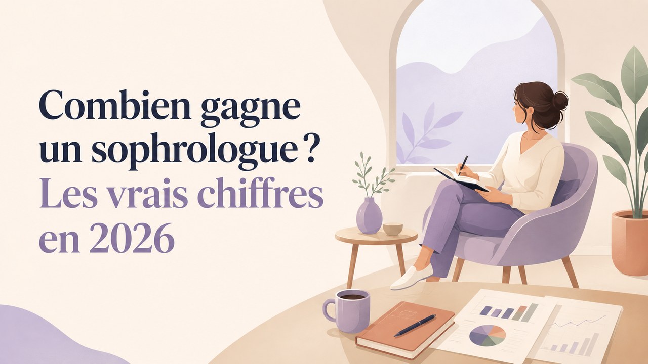 Combien gagne un sophrologue ? Les vrais chiffres