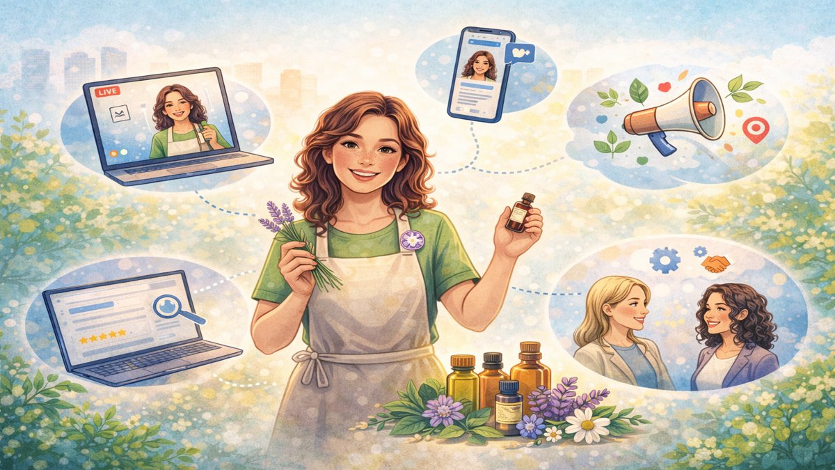 Comment trouver des clientes en tant qu’aromathérapeute en 2026