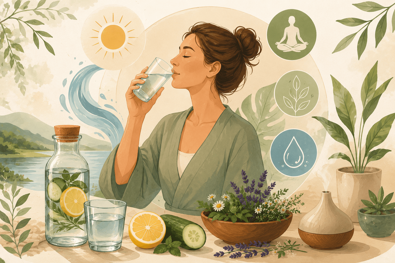 Hydratation et canicule : comprendre ses besoins et s'hydrater naturellement