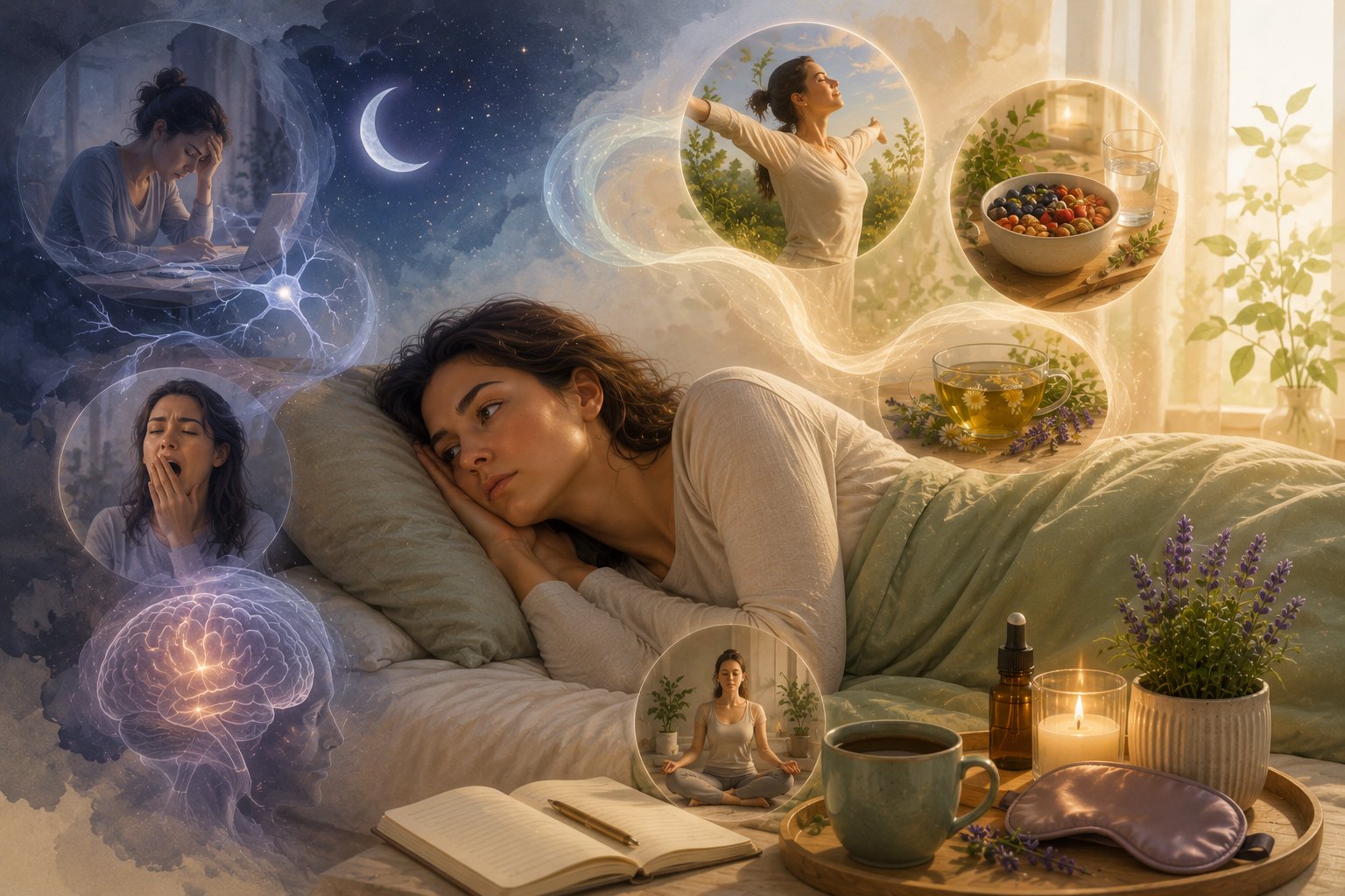 Manque de sommeil : effets sur la santé et solutions naturelles pour récupérer