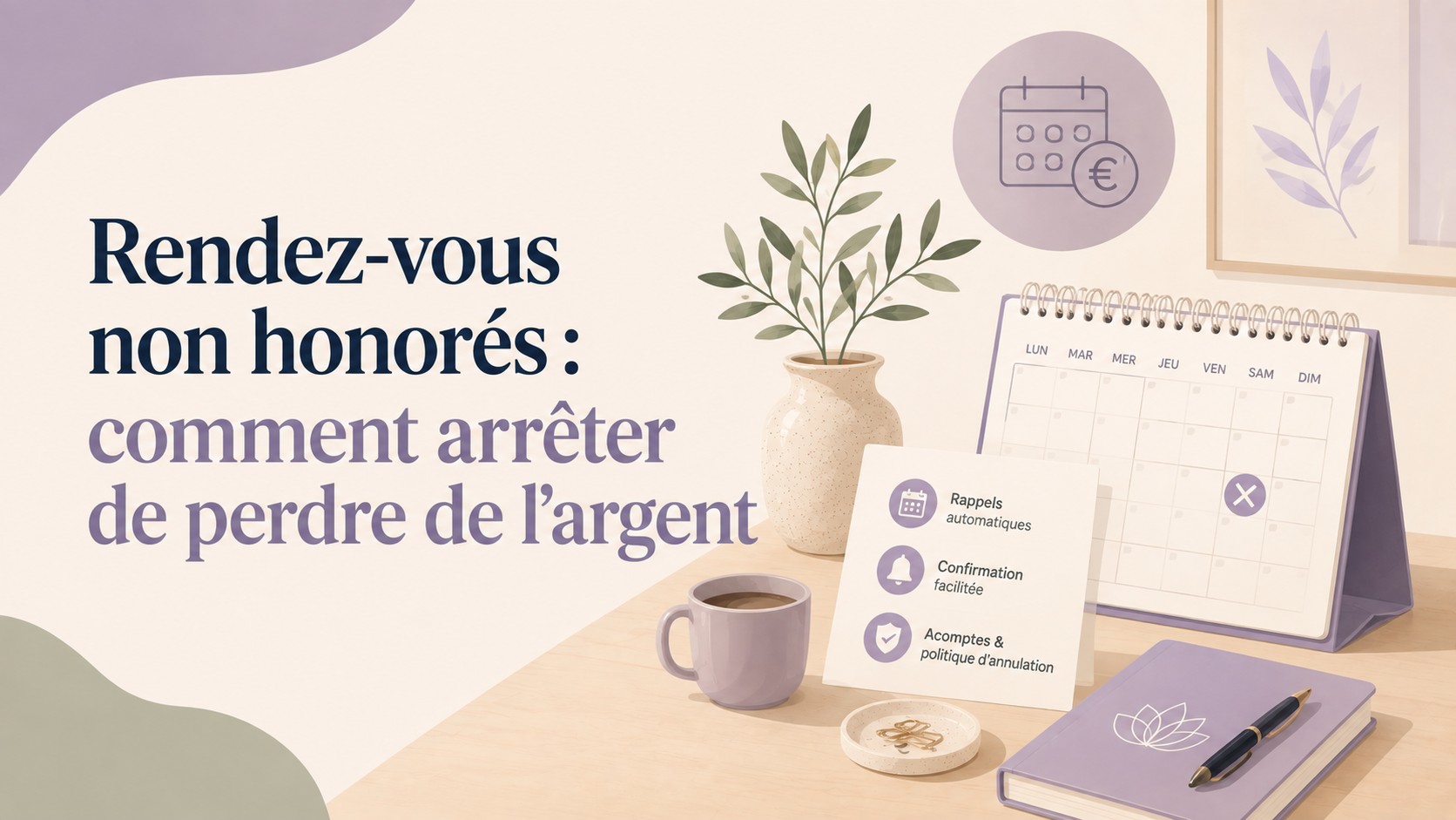Rendez-vous non honorés : comment arrêter de perdre de l'argent