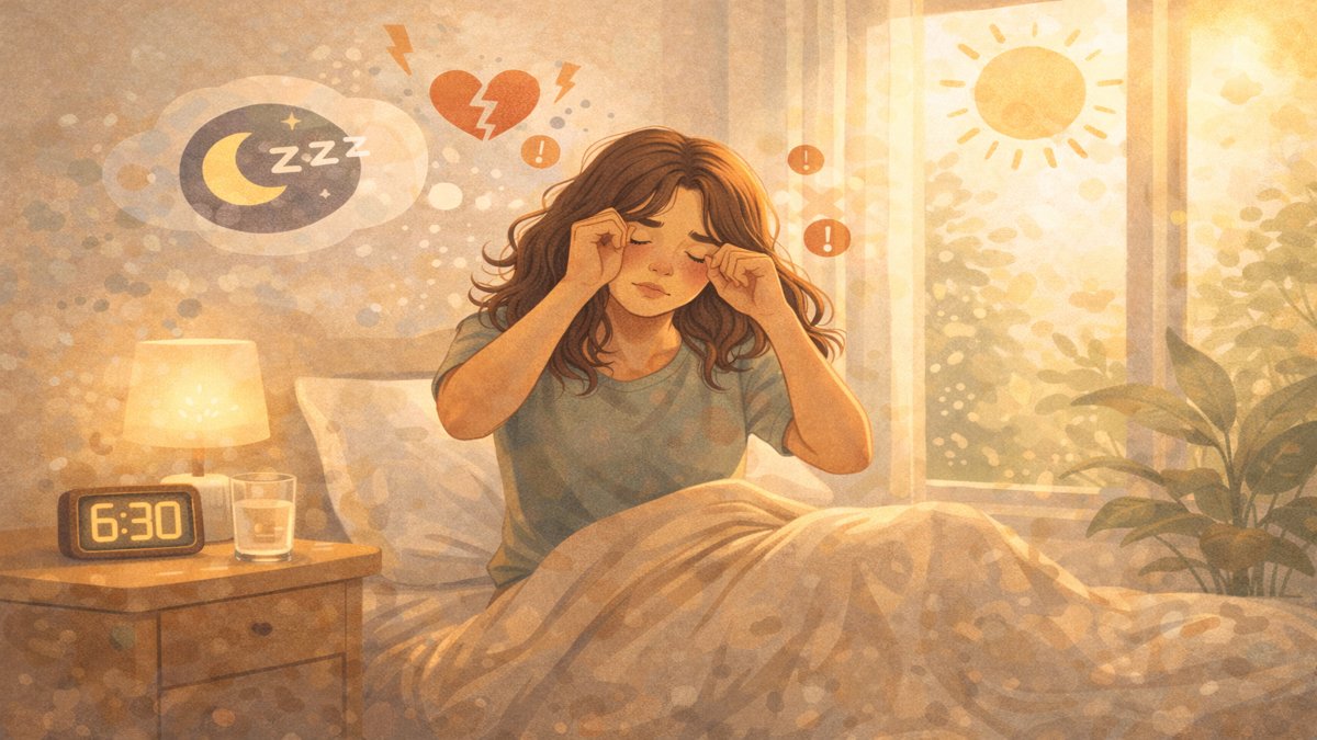 Sommeil non réparateur : pourquoi vous êtes encore fatigué au réveil