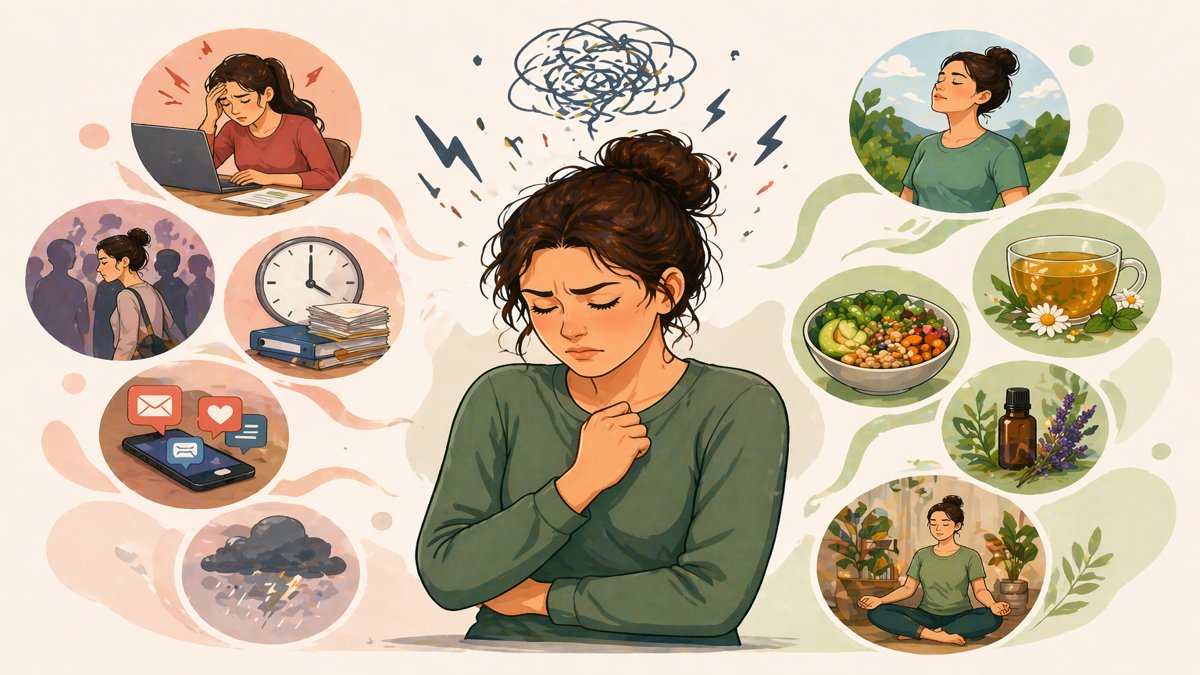 Tendu sans raison : causes fréquentes et solutions naturelles