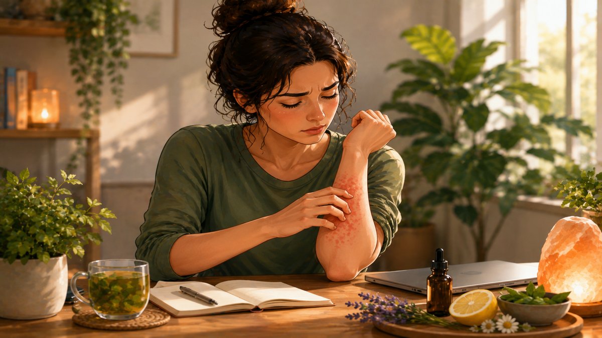 Urticaire et stress : pourquoi votre peau réagit et comment y remédier naturellement