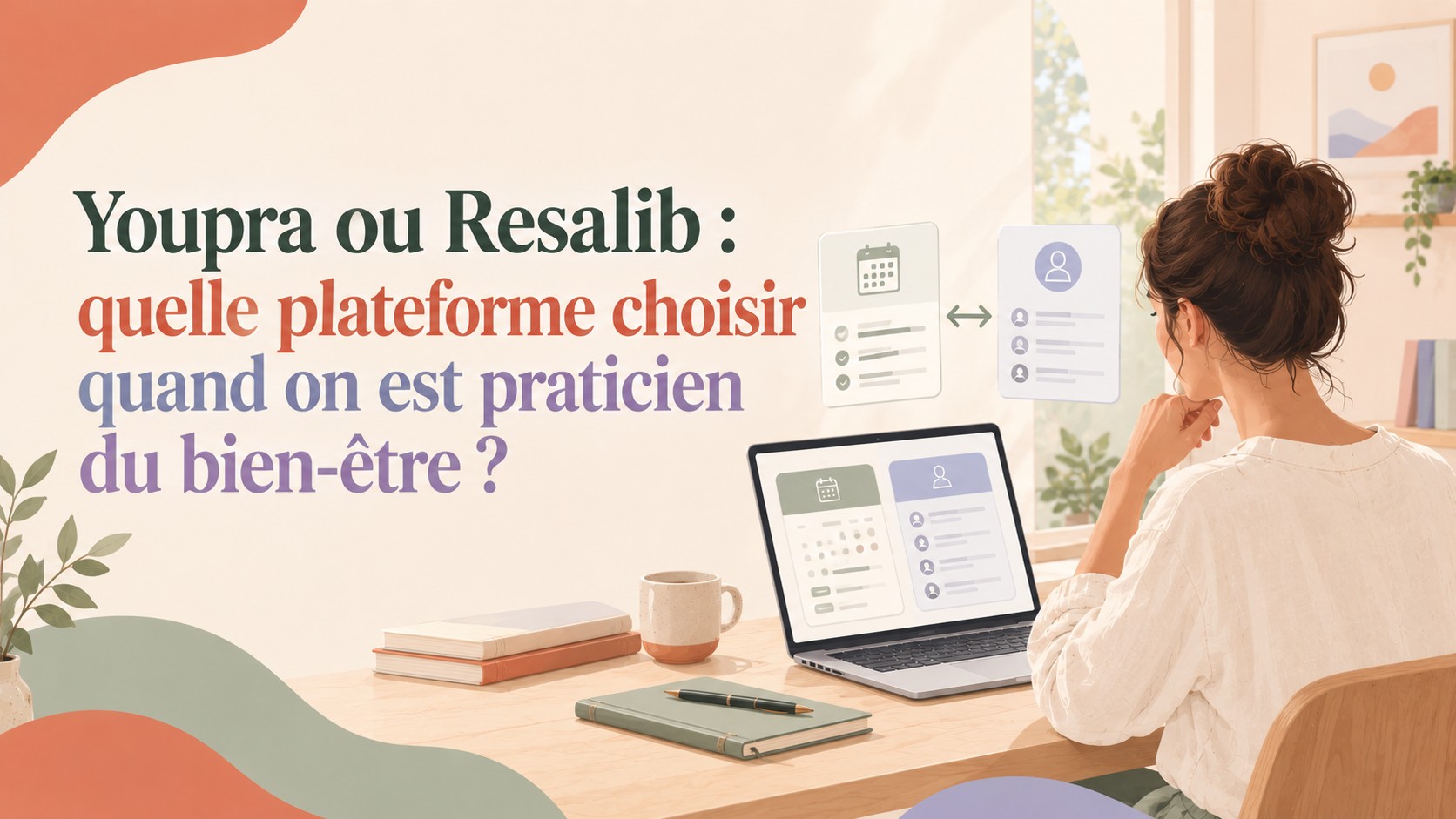 Youpra ou Resalib : quelle plateforme choisir quand on est praticien du bien-être ?